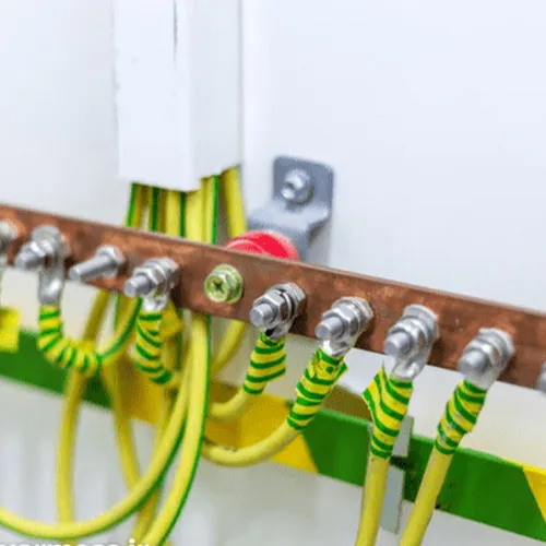 Electrical panel earthing and bonding